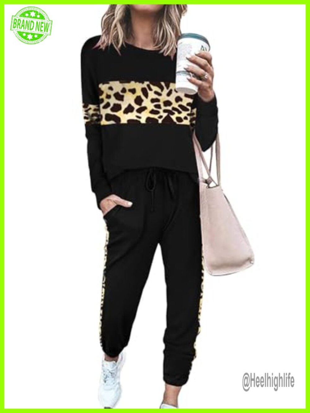 Color Block 2 Piece Sets Tracksuit